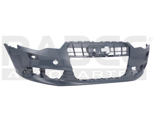 FASCIA DELANTERA AD A6 12-15 C/HOYO LAVA FARO P/PINTAR PREMIUM/PREMIUM PLUS/PRESTIGE L4/V6 4/6 CILINDROS 2.0/3.0L 4 PUERTAS