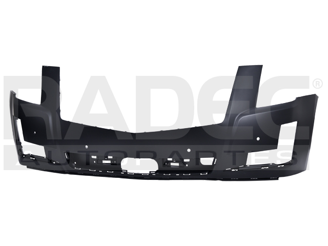 FASCIA DELANTERA CD ESCALADE 15-19 DISENO 2 C/HOYO P/SENSOR P/PINTAR C/HOYO EN LA PARTE DE LA PLACA BASE/LUXURY/PLATINUM/ESV V8 8CILINDROS 6.2L 5 PUERTAS