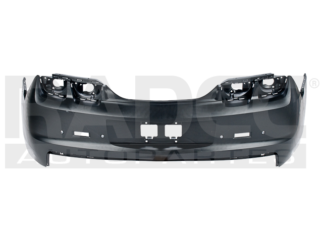 FASCIA TRASERA CV CAMARO 10-13 P/PINTAR C/HOYO P/SENSOR LS/LT/SS V6/V8 6/8 CILINDROS 3.6/6.2L 2 PUERTAS