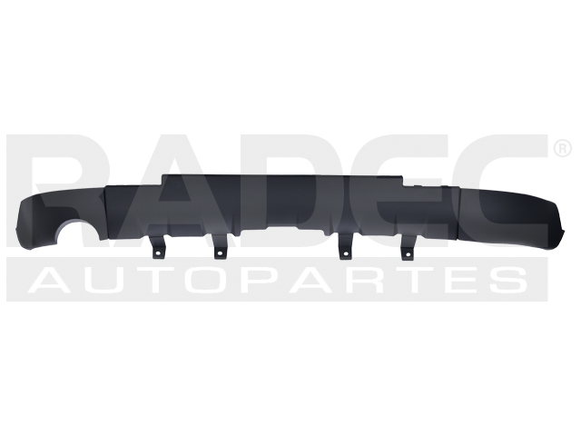 FASCIA TRASERA CV EQUINOX 07-09 INFERIOR CORRUGADA LS/LT/LTZ V6 6 CILINDROS 3.4L 5 PUERTAS