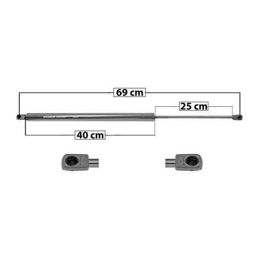 AMORTIGUADOR 5TA PUERTA HD ODYSSEY 03-04  69 40 25 ENTRADA TIPO 9 ENTRADA 2 TIPO 9 685 153.99 69.85 745 167.48 75.97 SPART 5474 Derecho/Izquierdo   