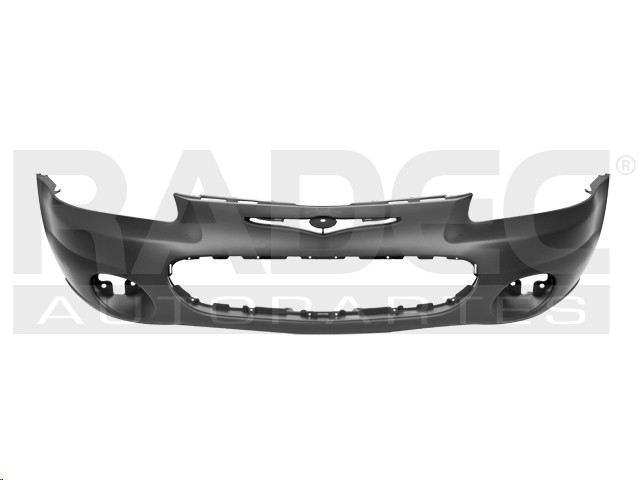 FASCIA DELANTERA CR CIRRUS 01-05 P/PINTAR C/HOYO P/FARO