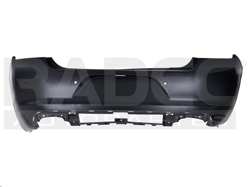 FASCIA TRASERA DG CHARGER 15-17 NEGRA C/HOYO P/SENSOR