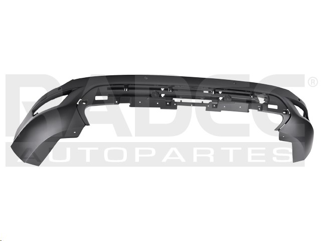 FASCIA TRASERA FD ESCAPE 17-19 INFERIOR C/4 HOYOS P/SENSOR CORRUGADA S/S PLUS/TREND L4 4 CILINDROS 2.0/2.5L 5 PUERTAS