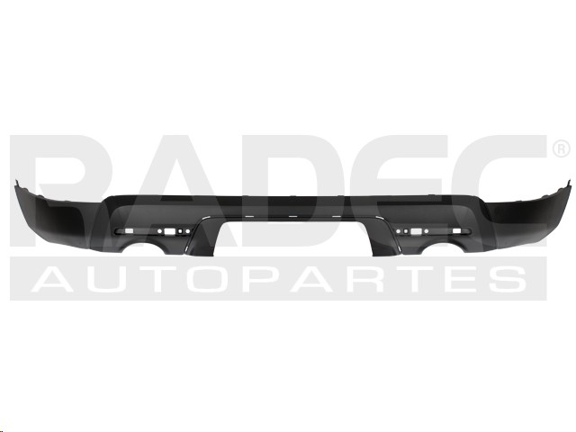 FASCIA TRASERA FD EXPLORER 11-15 INFERIOR CORRUGADA S/HOYO P/SENSOR