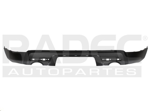 FASCIA TRASERA FD EXPLORER 11-15 INFERIOR CORRUGADA S/HOYO P/SENSOR