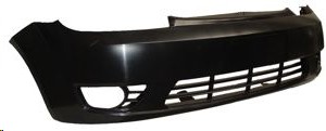 FASCIA DELANTERA FD FIESTA 03-07 NEGRA C/HOYO