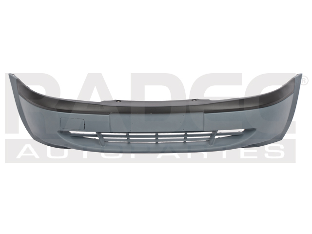 FASCIA DELANTERA FD FIESTA 00-02/IKON 01-07/COURIER 01-12 S/HOYO P/FARO GRIS