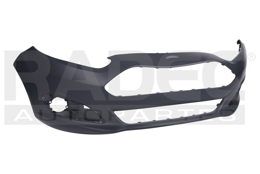 FASCIA DELANTERA FD FIESTA 14-19 C/SPOYLER C/HOYO P/MOLDURAS P/PINTAR S/SE/TITANIUM L4 4 CILINDROS 1.6L 4/5 PUERTAS