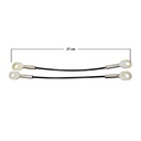 CABLES DE TAPA NS D21 94-08  JUEGO 37 CM