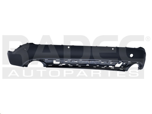 FASCIA TRASERA FD EDGE INFERIOR 15-18 CORRUGADA C/HOYO P/SENSOR C/HOYO P/TIRON S/HOYO P/GANCHO