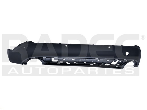 FASCIA TRASERA FD EDGE INFERIOR 15-18 CORRUGADA C/HOYO P/SENSOR C/HOYO P/TIRON S/HOYO P/GANCHO