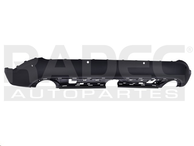 FASCIA TRASERA FD EDGE INFERIOR 15-18 CORRUGADA C/HOYO P/SENSOR S/HOYO P/TIRON C/HOYO P/GANCHO
