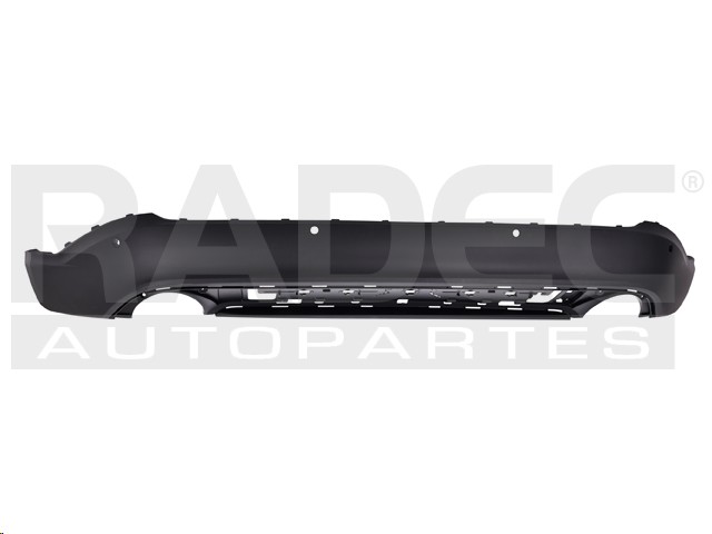 FASCIA TRASERA FD EDGE INFERIOR 15-18 CORRUGADA C/HOYO P/SENSOR S/HOYO P/TIRON S/HOYO P/GANCHO