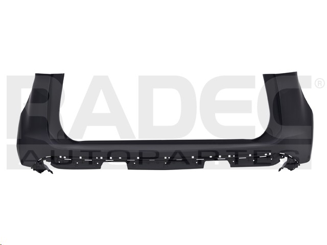 FASCIA TRASERA FD EDGE SUPERIOR 15-18 P/PINTAR C/2 HOYOS P/SENSOR TITANIUM/SEL/SE/SPORT