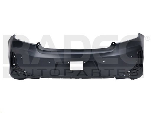FASCIA TRASERA HD ACCORD 16-17 2 PUERTAS P/PINTAR C/HOYO P/SENSOR