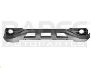 FASCIA DELANTERA HD CR-V INFERIOR 12-14 C/HOYO P/FARO CORRUGADA