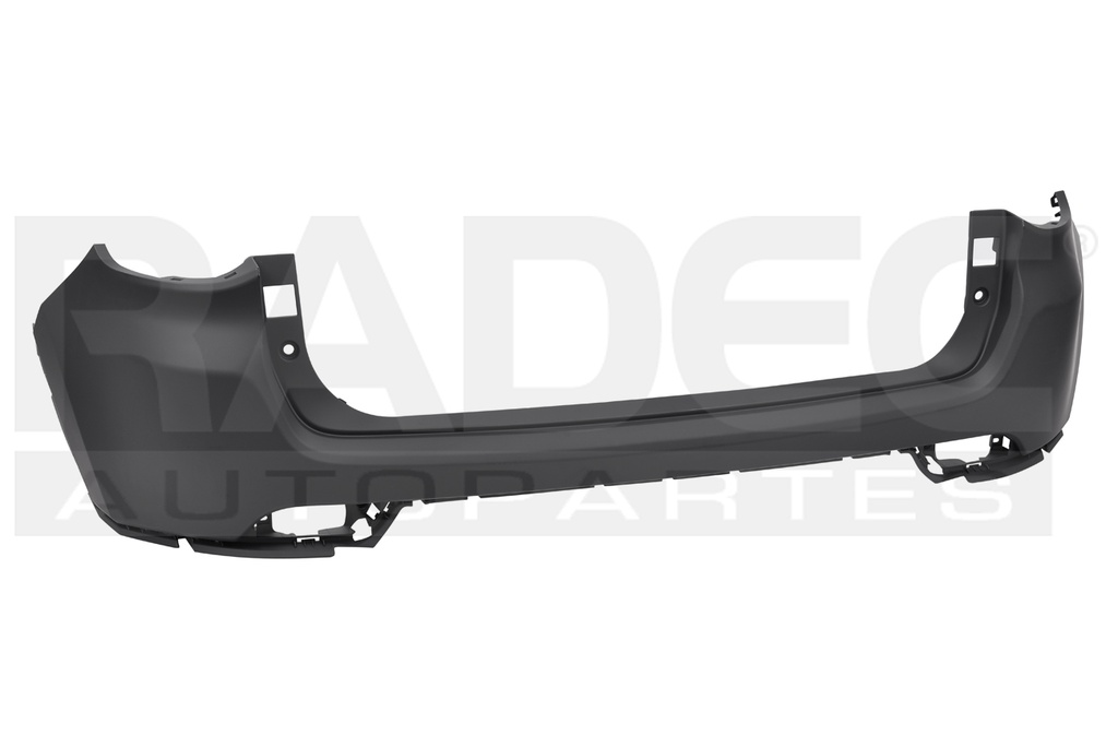 FASCIA TRASERA JP COMPASS 18-21 SUPERIOR S/HOYO P/SENSOR S/BRACKET P/PINTAR 4X2/4X4/LATITUDE/TRAILHAWK/LIMITED/LIMITED PREMIUM L4 4 CILINDROS 2.4L 5 PUERTAS