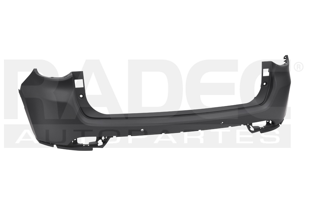 FASCIA TRASERA JP COMPASS 18-21 SUPERIOR C/HOYO P/SENSOR S/BRACKET P/PINTAR 4X2/4X4/LATITUDE/TRAILHAWK/LIMITED/LIMITED PREMIUM L4 4 CILINDROS 2.4L 5 PUERTAS