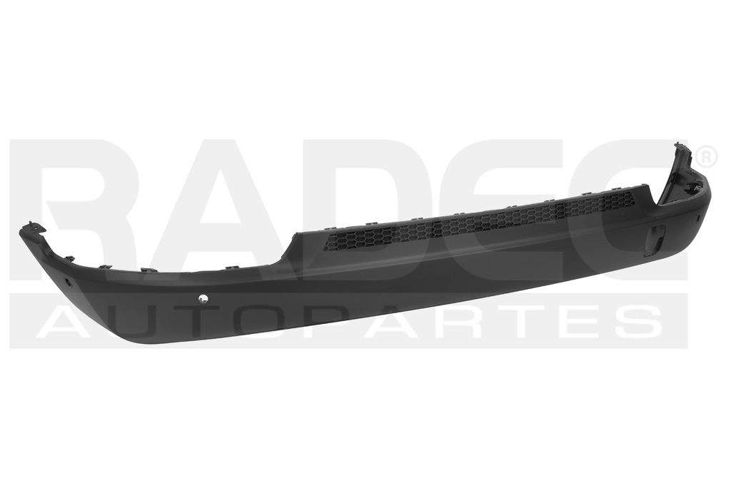 FASCIA TRASERA JP COMPASS 18-21 INFERIOR C/4 HOYOS P/SENSOR S/HOYO P/GANCHO CORRUGADA 4X2/4X4/LATITUDE/LIMITED/LIMITED PREMIUM L4 4 CILINDROS 2.4L 5 PUERTAS