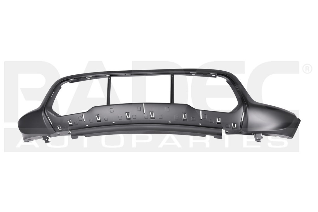 FASCIA DELANTERA JP GRAND CHEROKEE 17-22 INFERIOR CORRUGADA S/MOLDURA LIMITED/OVERLAND/LAREDO V6/V8 6/8CILINDROS 3.6/3.7/5.7L 4 PUERTAS