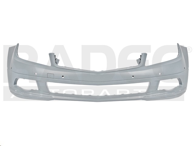 FASCIA DELANTERA MC CLASE C 08-11 P/PINTAR S/MOLDURA C/HOYO P/SENSOR
