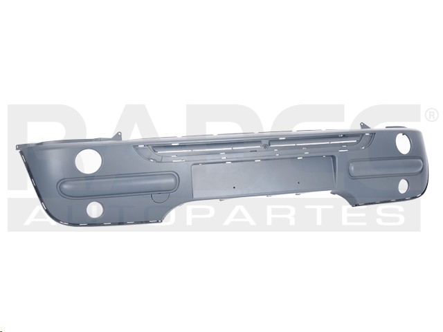 FASCIA DELANTERA MN COOPER 02-04 2 PUERTAS S/HOYO P/MOLDURA