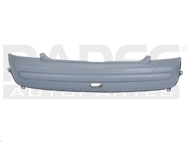 FASCIA TRASERA MN COOPER 02-04 2 PUERTAS S/HOYO P/MOLDURA