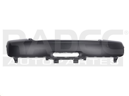 FASCIA TRASERA MN COOPER 11-15 3 PUERTAS C/HOYO P/MOLDURA