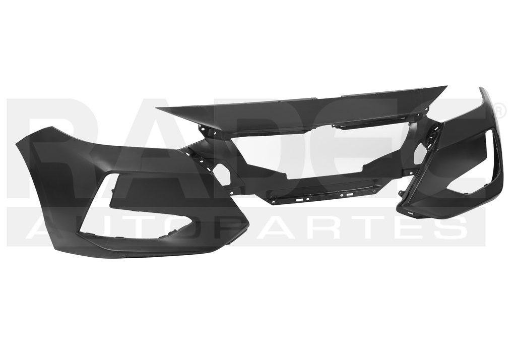 FASCIA DELANTERA NS SENTRA 20-23 P/PINTAR S/HOYO P/SENSOR S/HOYO P/CAMARA SR/SENSE/BITONO/ADVANCE/EXCLUSIVE L4 4 CILINDROS 2.0L 4 PUERTAS