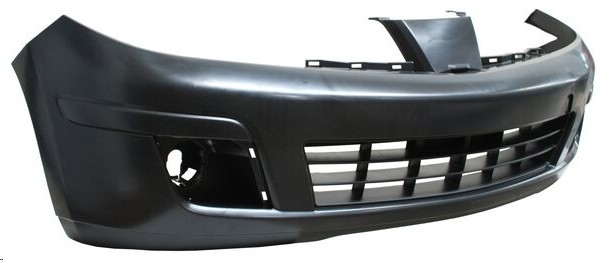 FASCIA DELANTERA NS TIIDA 07-18 P/PINTAR C/HOYO P/FARO