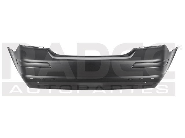 FASCIA TRASERA NS TIIDA 07-18 4 PUERTAS P/HOYO C/MOLDURA