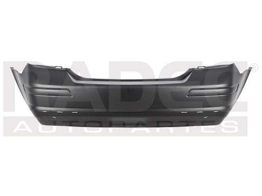FASCIA TRASERA NS TIIDA 07-18 4 PUERTAS P/HOYO C/MOLDURA