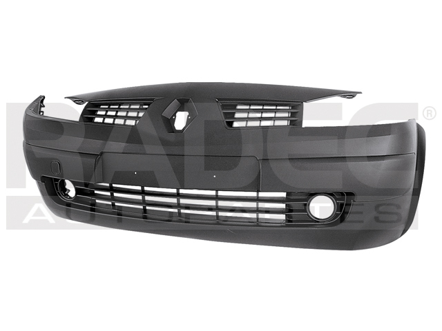FASCIA DELANTERA RN MEGANE II 04-06 P/PINTAR C/MOLDURA C/REJILLA CENTRAL C/PARRILLA