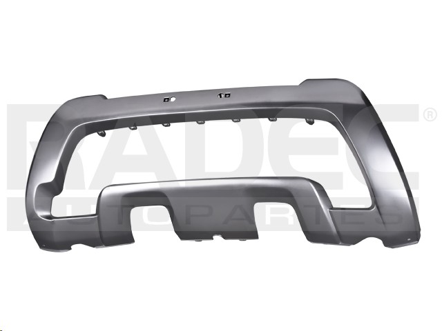 FASCIA DELANTERA RN DUSTER INFERIOR 17-20 PLATA INTENSE