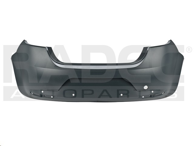 FASCIA TRASERA ST LEON 06-09 P/PINTAR C/HOYO P/SENSOR