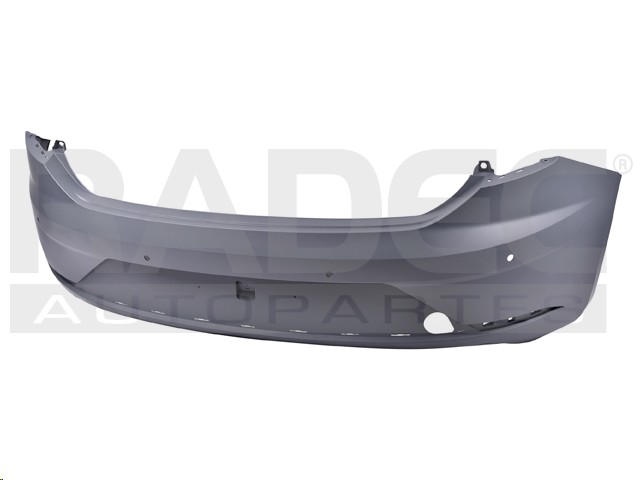 FASCIA TRASERA ST LEON 17-19 P/PINTAR C/HOYO P/SENSOR FR L4 4 CILINDROS 1.4/1.8L 3/5 PUERTAS