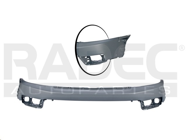 FASCIA DELANTERA TY 4 RUNNER 03-05 P/PINTAR SUPERIOR SR5