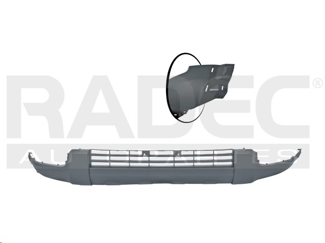 FASCIA DELANTERA TY 4 RUNNER 03-05 INFERIOR CORRUGADA SR5
