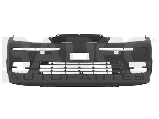 FASCIA DELANTERA TY HIACE PANEL 06-10 C/HOYO P/FARO 9 PASAJEROS