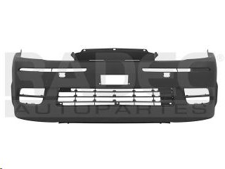 FASCIA DELANTERA TY HIACE PANEL 06-10 S/HOYO P/FARO 9 PASAJEROS