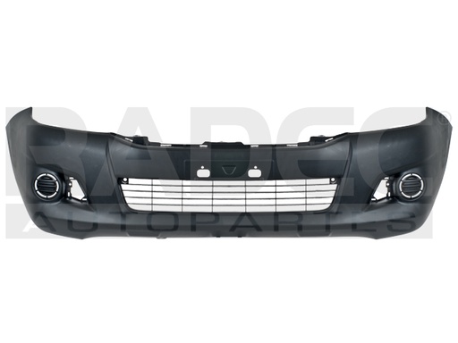 FASCIA DELANTERA TY HILUX 12-15 S/HOYO P MOLDURA (GRIS OBS) P/PINTAR
