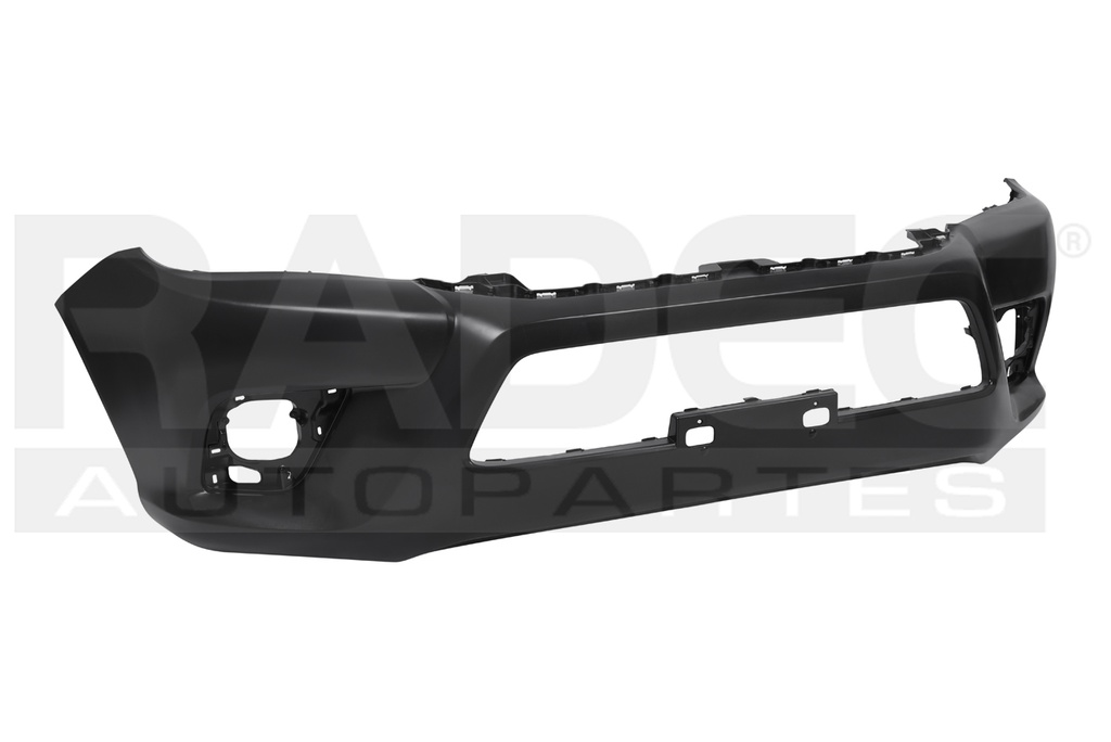 FASCIA DELANTERA TY HILUX 16-23 LINEA ANTERIOR NEGRA S/REJILLA CENTRAL (ANCHA) 4X4/4X2/SR/BASE L4 4 CILINDROS 2.7/2.8L 2/4 PUERTAS