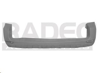 FASCIA TRASERA TY RAV 4 09-12 P/PINTAR C/HOYO P/MOLDURA