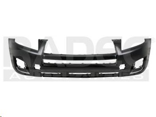 FASCIA DELANTERA TY RAV 4 SPORT 09-12 P/PINTAR C/HOYO P/MOLDURA