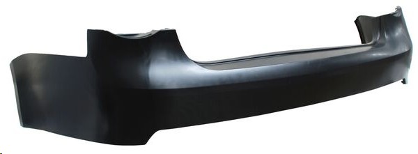 FASCIA TRASERA VW BORA 05-10 NEGRA MATE P/PINTAR