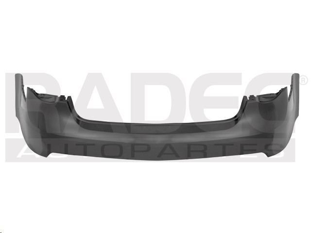 FASCIA TRASERA VW BORA 05-10 NEGRA BRILLANTE P/PINTAR