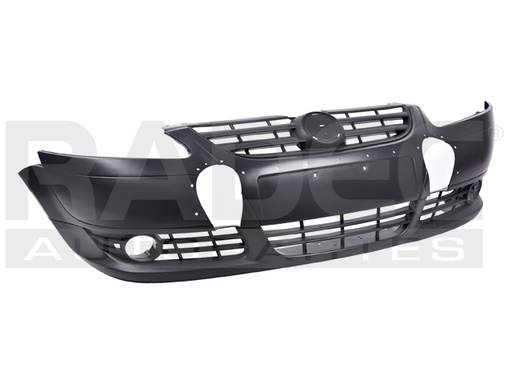 FASCIA DELANTERA VW CROSSFOX 07-09 C/HOYO P/FARO BASE/ALASKA L4 4 CILINDROS 1.6L 5 PUERTAS