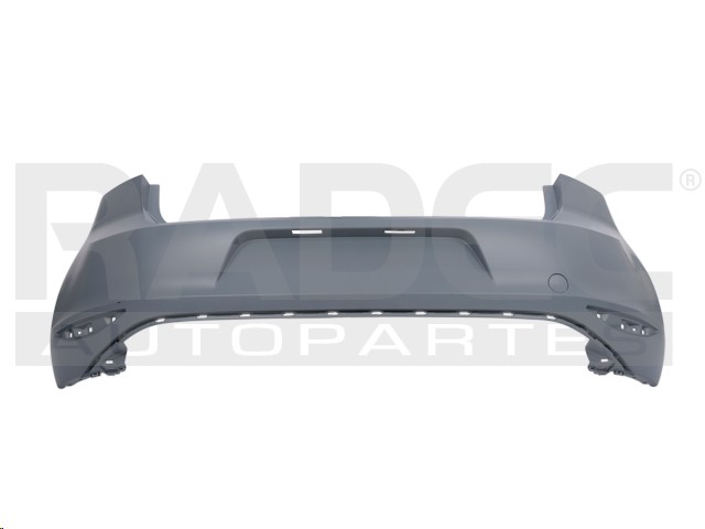 FASCIA TRASERA VW GOLF 15-17 S/HOYO P/SENSOR