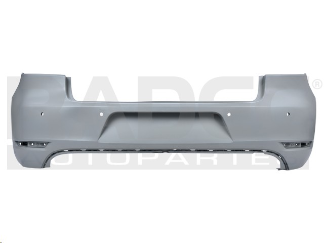 FASCIA TRASERA VW GOLF 09-13 C/HOYO P/SENSOR